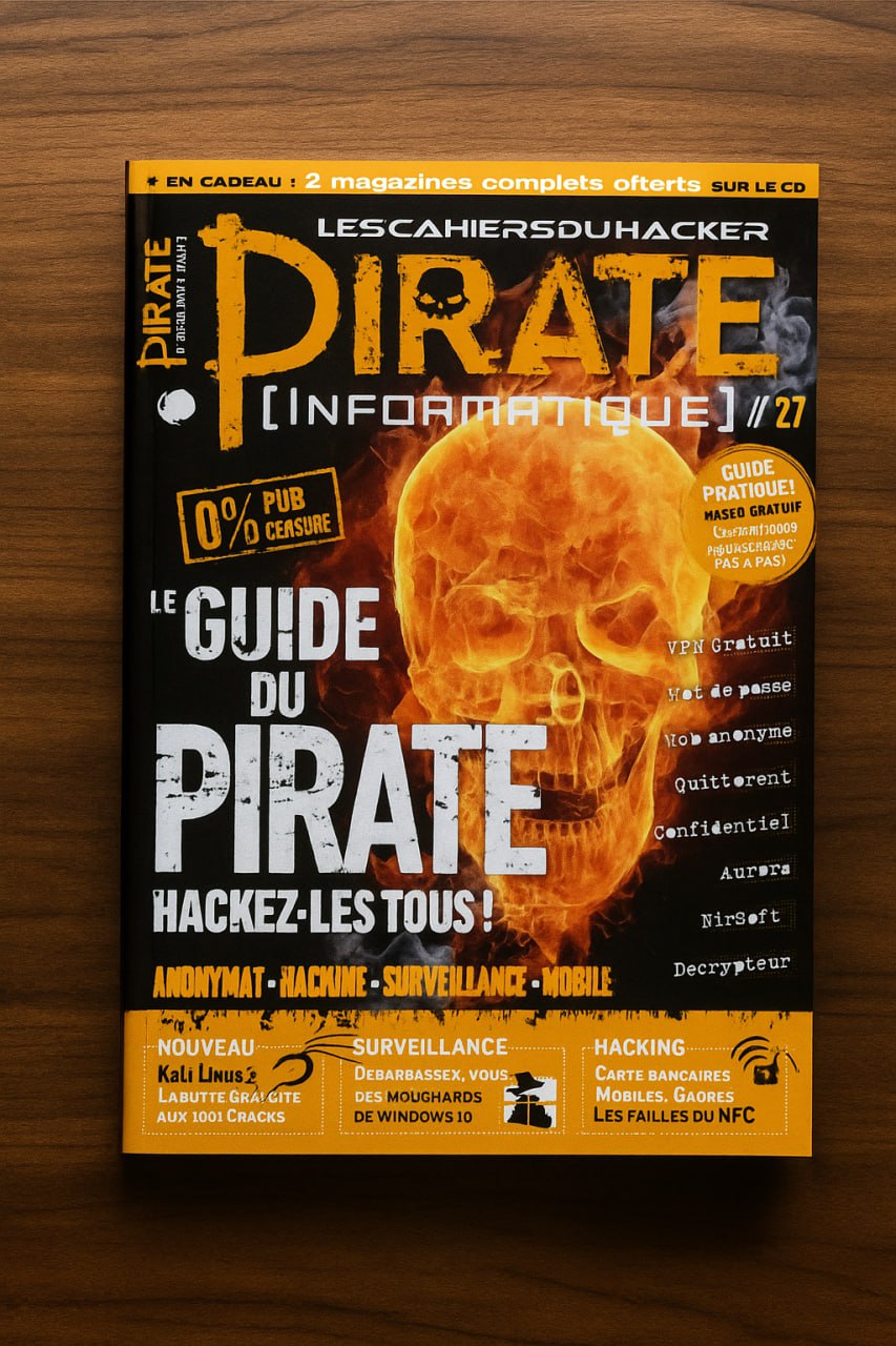 Pirate Informatique 27   Novembre 2015 Janvier 2016
